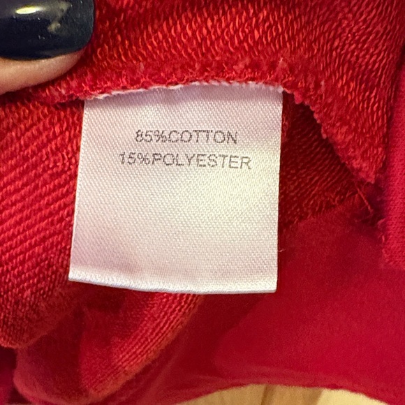 Red and White Rugby Shirt - Picture 10 of 11